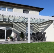 Bioklimatická pergola BIOGlass